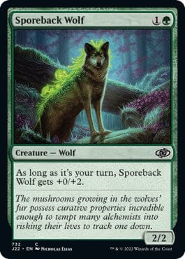 Sporeback Wolf [Jumpstart 2022] MTG Single Magic: The Gathering  | Multizone: Comics And Games