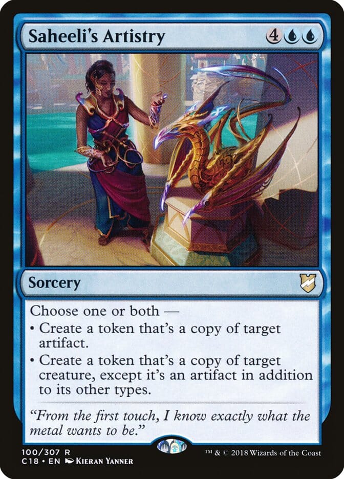 Saheeli's Artistry [Commander 2018] MTG Single Magic: The Gathering  | Multizone: Comics And Games