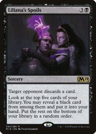 Liliana's Spoils [Core Set 2019] MTG Single Magic: The Gathering  | Multizone: Comics And Games