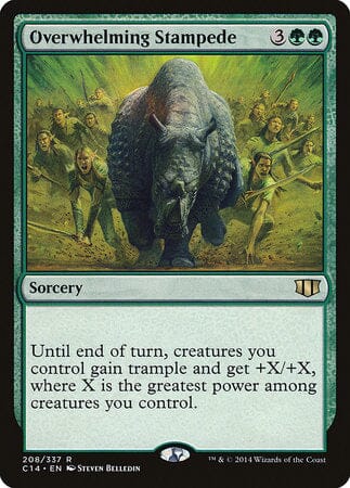 Overwhelming Stampede [Commander 2014] MTG Single Magic: The Gathering  | Multizone: Comics And Games