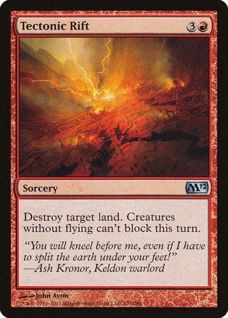 Tectonic Rift [Magic 2012] MTG Single Magic: The Gathering  | Multizone: Comics And Games