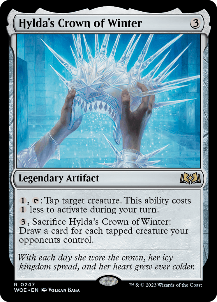 Hylda's Crown of Winter [Wilds of Eldraine] MTG Single Magic: The Gathering  | Multizone: Comics And Games