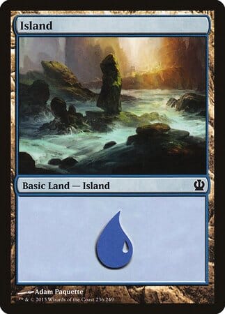 Island (236) [Theros] MTG Single Magic: The Gathering  | Multizone: Comics And Games