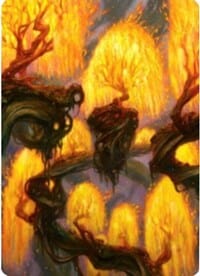 Grove of the Burnwillows Art Card [Zendikar Rising Art Series] MTG Single Magic: The Gathering  | Multizone: Comics And Games
