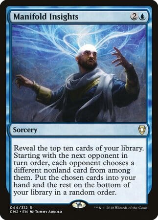 Manifold Insights [Commander Anthology Volume II] MTG Single Magic: The Gathering  | Multizone: Comics And Games