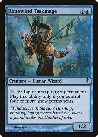 Rimewind Taskmage [Coldsnap] MTG Single Magic: The Gathering  | Multizone: Comics And Games