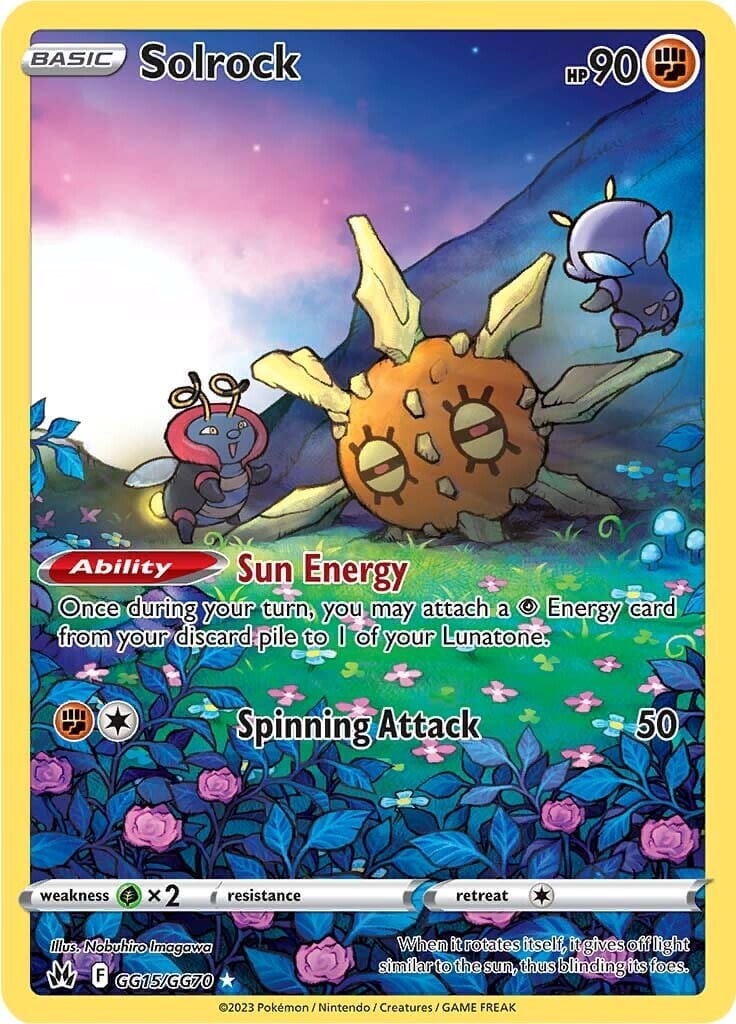 Solrock (GG15/GG70) [Sword & Shield: Crown Zenith] Pokemon Single Pokémon  | Multizone: Comics And Games