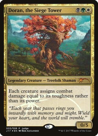 Doran, the Siege Tower [Judge Gift Cards 2017] MTG Single Magic: The Gathering  | Multizone: Comics And Games