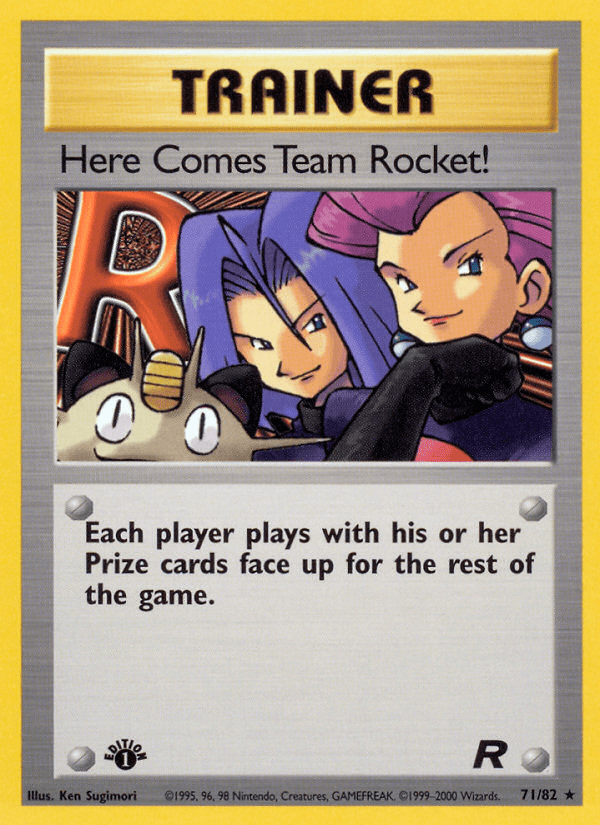 Here Comes Team Rocket! (71/82) [Team Rocket 1st Edition] Pokemon Single Pokémon  | Multizone: Comics And Games
