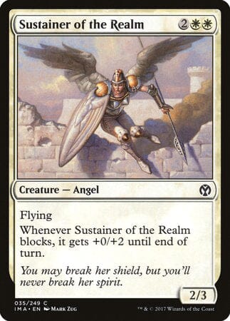 Sustainer of the Realm [Iconic Masters] MTG Single Magic: The Gathering  | Multizone: Comics And Games