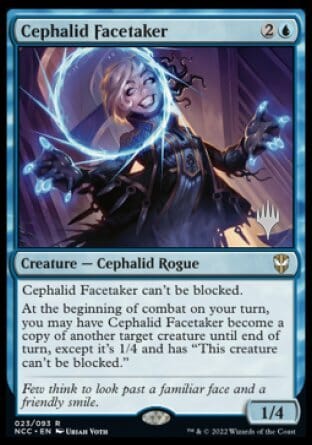Cephalid Facetaker (Promo Pack) [Streets of New Capenna Commander Promos] MTG Single Magic: The Gathering  | Multizone: Comics And Games