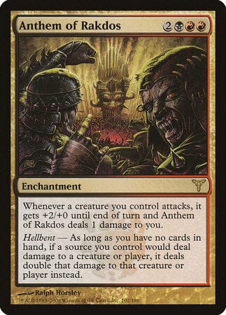 Anthem of Rakdos [Dissension] MTG Single Magic: The Gathering  | Multizone: Comics And Games