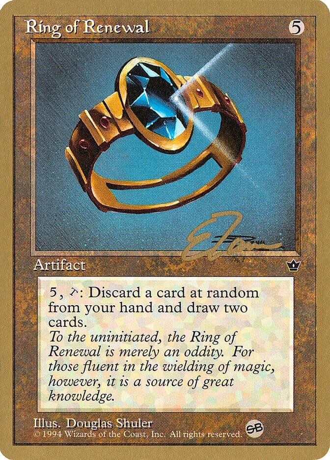 Ring of Renewal (Eric Tam) (SB) [Pro Tour Collector Set] MTG Single Magic: The Gathering  | Multizone: Comics And Games