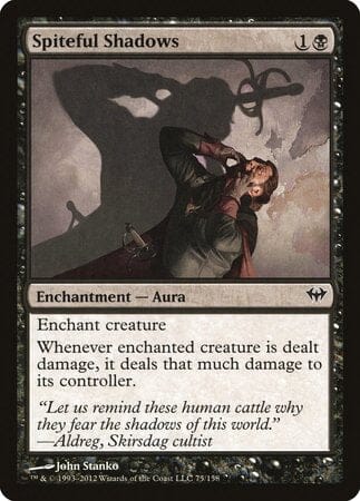 Spiteful Shadows [Dark Ascension] MTG Single Magic: The Gathering  | Multizone: Comics And Games