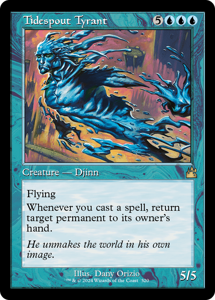 Tidespout Tyrant (Retro Frame) [Ravnica Remastered] MTG Single Magic: The Gathering  | Multizone: Comics And Games