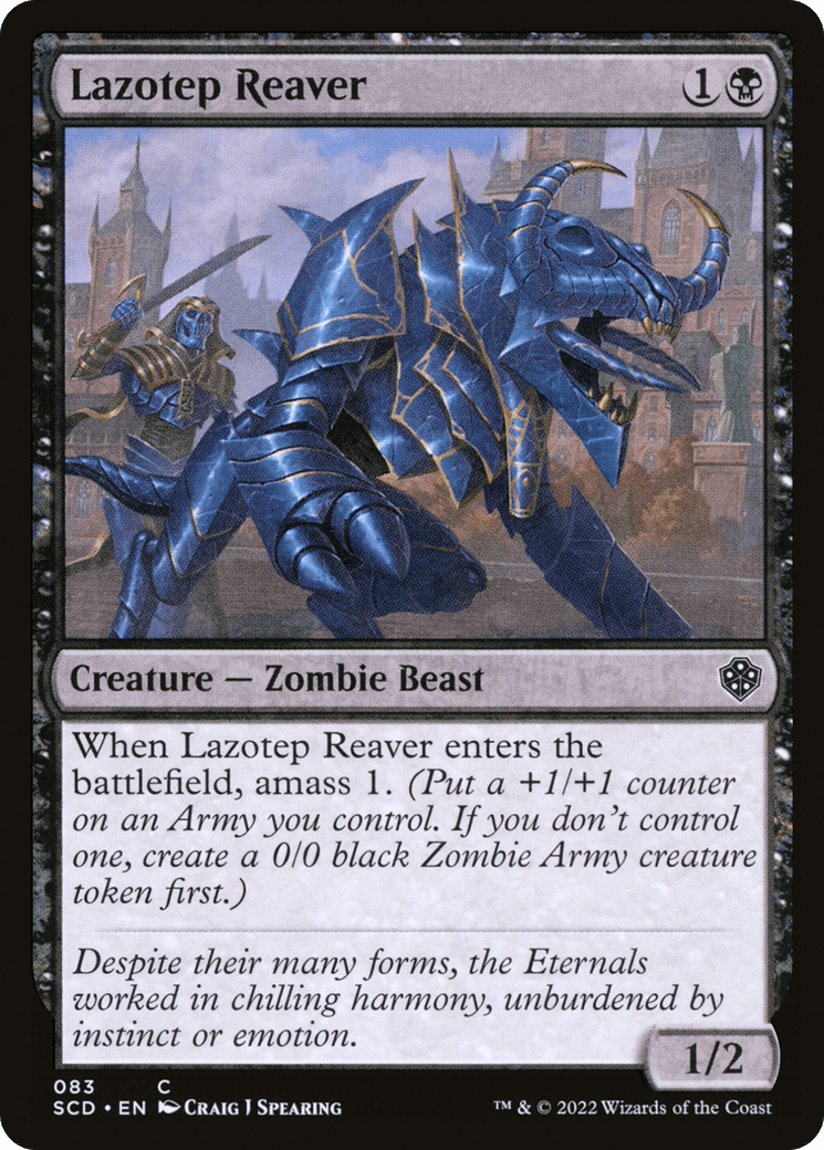Lazotep Reaver [Starter Commander Decks] MTG Single Magic: The Gathering  | Multizone: Comics And Games