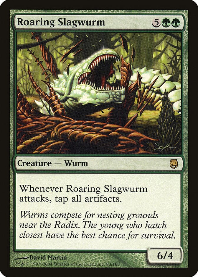 Roaring Slagwurm [Darksteel] MTG Single Magic: The Gathering  | Multizone: Comics And Games