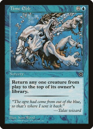 Time Ebb [Portal Second Age] MTG Single Magic: The Gathering  | Multizone: Comics And Games