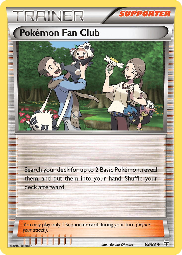 Pokemon Fan Club (69/83) [XY: Generations] Pokemon Single Pokémon  | Multizone: Comics And Games