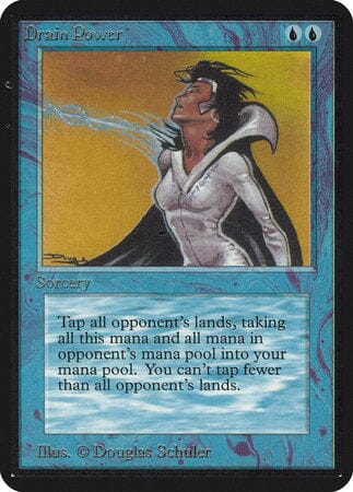 Drain Power [Limited Edition Alpha] MTG Single Magic: The Gathering  | Multizone: Comics And Games