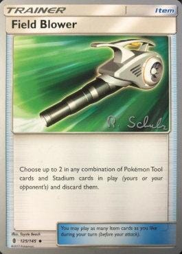 Field Blower (125/145) (Victory Map - Robin Schulz) [World Championships 2018] Pokemon Single Pokémon  | Multizone: Comics And Games
