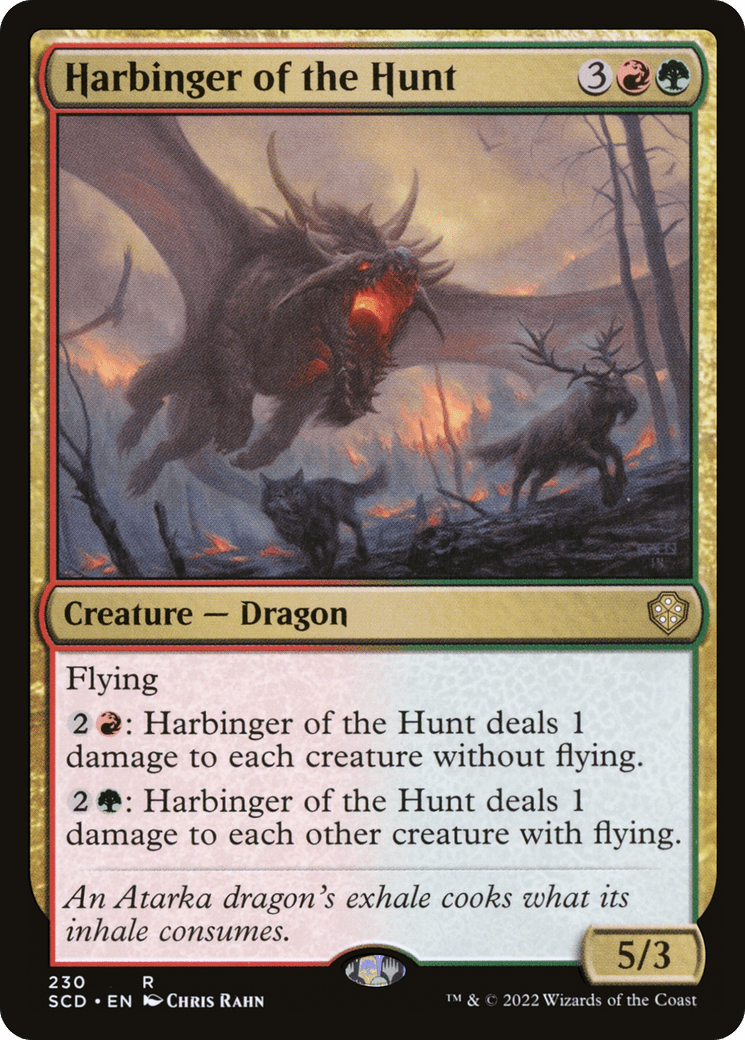 Harbinger of the Hunt [Starter Commander Decks] MTG Single Magic: The Gathering  | Multizone: Comics And Games
