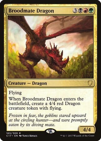 Broodmate Dragon [Commander 2017] MTG Single Magic: The Gathering  | Multizone: Comics And Games