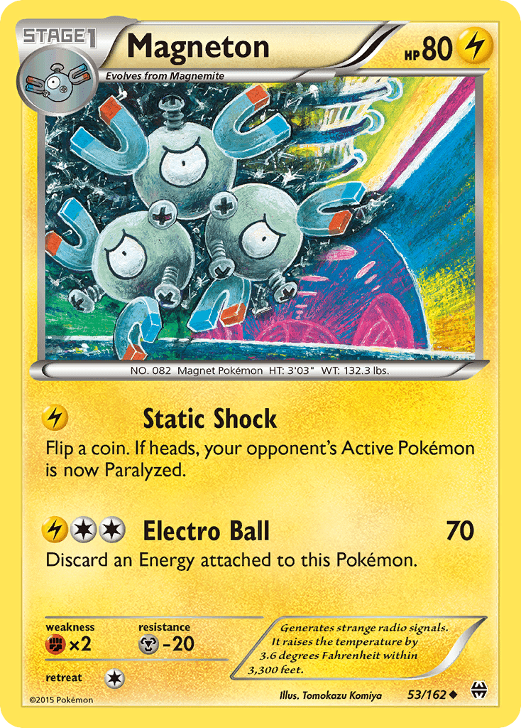 Magneton (53/162) [XY: BREAKthrough] Pokemon Single Pokémon  | Multizone: Comics And Games