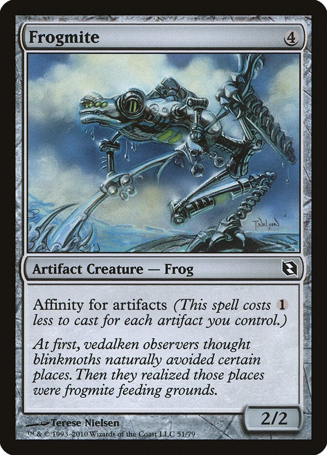 Frogmite [Duel Decks: Elspeth vs. Tezzeret] MTG Single Magic: The Gathering  | Multizone: Comics And Games