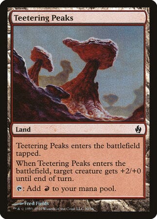 Teetering Peaks [Premium Deck Series: Fire and Lightning] MTG Single Magic: The Gathering  | Multizone: Comics And Games
