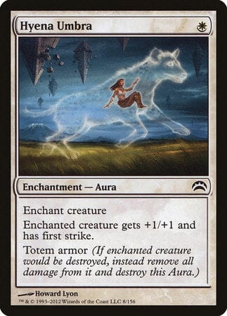Hyena Umbra [Planechase 2012] MTG Single Magic: The Gathering  | Multizone: Comics And Games