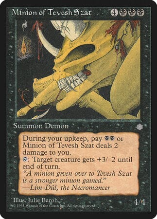 Minion of Tevesh Szat [Ice Age] MTG Single Magic: The Gathering  | Multizone: Comics And Games