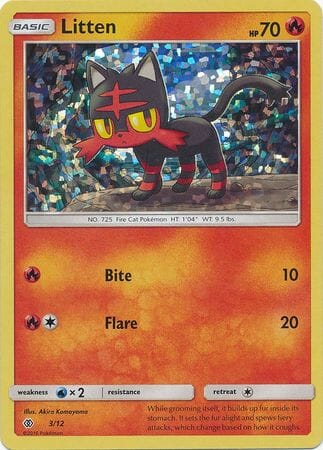Litten (3/12) [McDonald's Promos: 2017 Collection] Pokemon Single Pokémon  | Multizone: Comics And Games