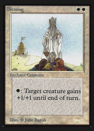 Blessing (IE) [Intl. Collectors’ Edition] MTG Single Magic: The Gathering  | Multizone: Comics And Games