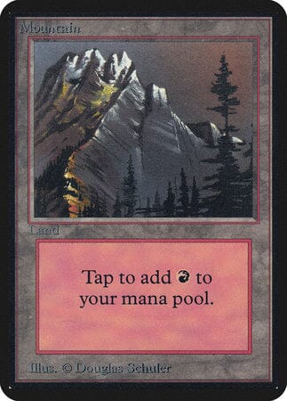 Mountain (A) [Limited Edition Alpha] MTG Single Magic: The Gathering  | Multizone: Comics And Games