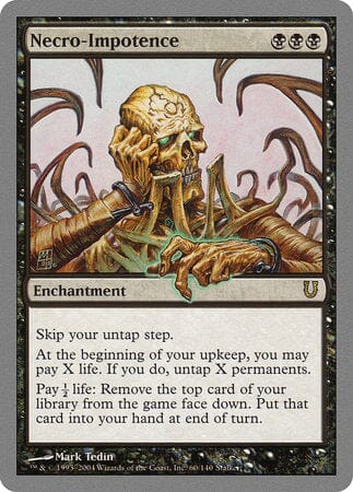 Necro-Impotence [Unhinged] MTG Single Magic: The Gathering  | Multizone: Comics And Games