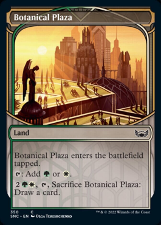 Botanical Plaza (Showcase Skyscraper) [Streets of New Capenna] MTG Single Magic: The Gathering  | Multizone: Comics And Games