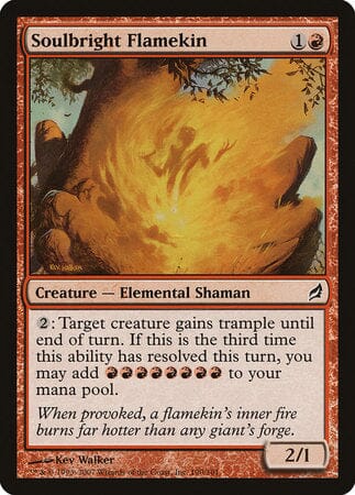 Soulbright Flamekin [Lorwyn] MTG Single Magic: The Gathering  | Multizone: Comics And Games