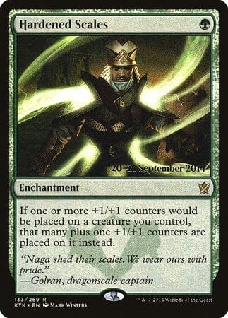 Hardened Scales [Khans of Tarkir Promos] MTG Single Magic: The Gathering  | Multizone: Comics And Games