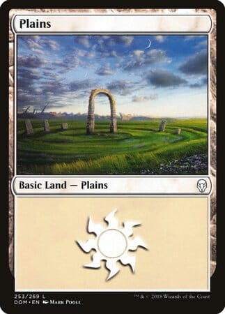 Plains (253) [Dominaria] MTG Single Magic: The Gathering  | Multizone: Comics And Games