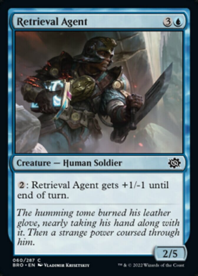 Retrieval Agent [The Brothers' War] MTG Single Magic: The Gathering  | Multizone: Comics And Games