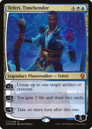 Teferi, Timebender [Dominaria] MTG Single Magic: The Gathering  | Multizone: Comics And Games