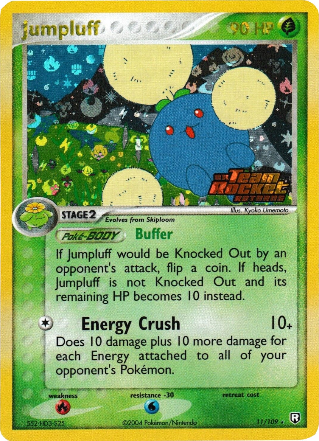 Jumpluff (11/109) (Stamped) [EX: Team Rocket Returns] Pokemon Single Pokémon  | Multizone: Comics And Games