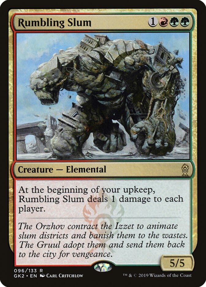 Rumbling Slum [Ravnica Allegiance Guild Kit] MTG Single Magic: The Gathering  | Multizone: Comics And Games