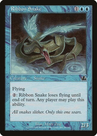 Ribbon Snake [Prophecy] MTG Single Magic: The Gathering  | Multizone: Comics And Games