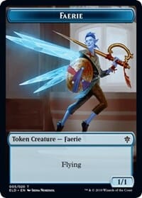 Faerie // Food (16) Double-sided Token [Throne of Eldraine Tokens] MTG Single Magic: The Gathering  | Multizone: Comics And Games