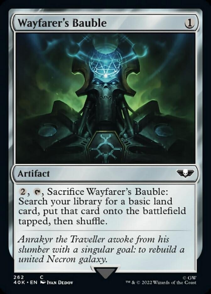 Wayfarer's Bauble (262) (Surge Foil) [Universes Beyond: Warhammer 40,000] MTG Single Magic: The Gathering  | Multizone: Comics And Games