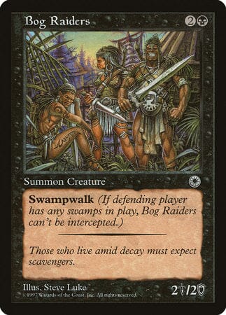 Bog Raiders [Portal] MTG Single Magic: The Gathering  | Multizone: Comics And Games