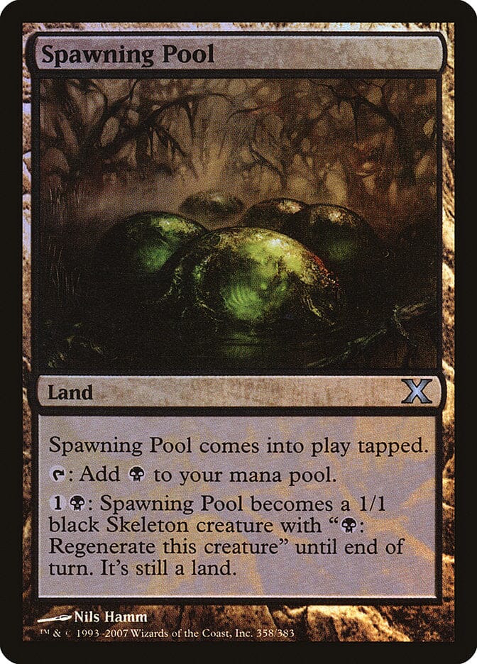 Spawning Pool (Premium Foil) [Tenth Edition] MTG Single Magic: The Gathering  | Multizone: Comics And Games