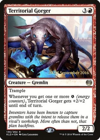 Territorial Gorger [Kaladesh Promos] MTG Single Magic: The Gathering  | Multizone: Comics And Games
